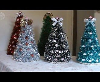 Dicas de árvore de natal fácil e barato decoração