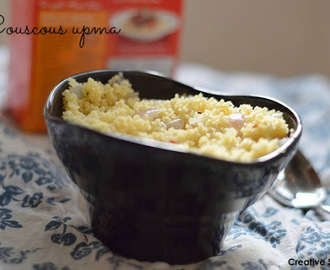 How to make Couscous upma - Upma recipes- Recipes with coucous
