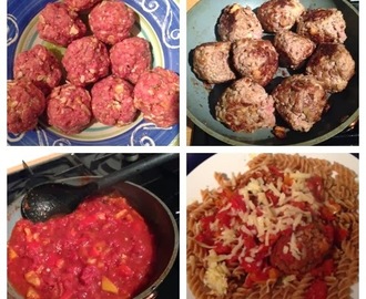 Mel's Meatballs and Rustic Pasta Recipe