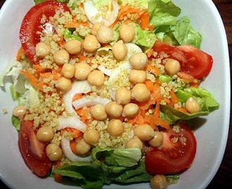 Cookbook-Challenge: Everyday Chickpea Quinoa Salad (AFR) & Curry Fennel Cauliflower Bake (LDV)