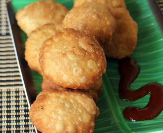 Khasta Kachori recipe - Moong dhal Kachori - Simple kids snack