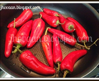 Recipe : Korivikaram - Red Chilli Chutney - from Cooking at Home with Pedatha
