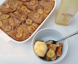 Banoffee Bread & Butter Pudding