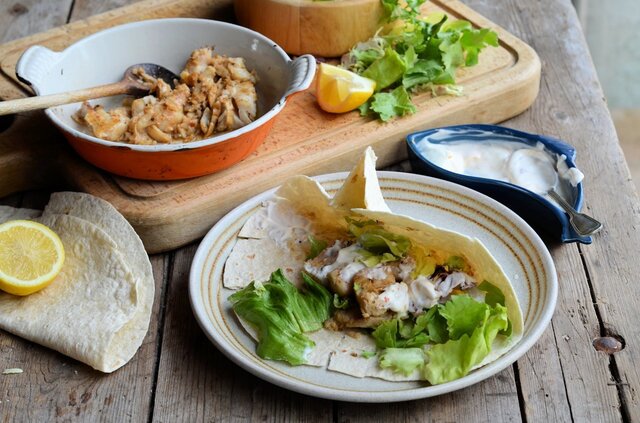 Healthy Happy Hearts: Low-Calorie Spicy Mexican Fish Wraps Recipe