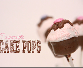 {Oppskrift} Søte Cupcake Cake Pops!