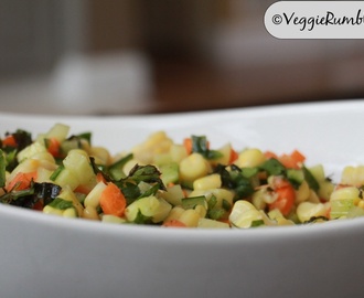 Chilled Sweet Corn Salad – Refreshing!