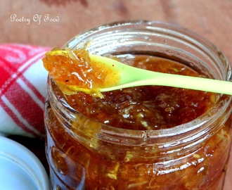 Sweet And Sour Mango Pickle...!!!
