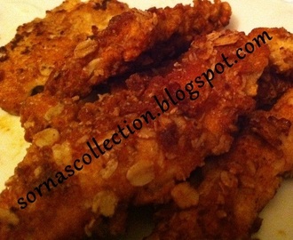 SPICY FRIED CHICKEN WITH OATS