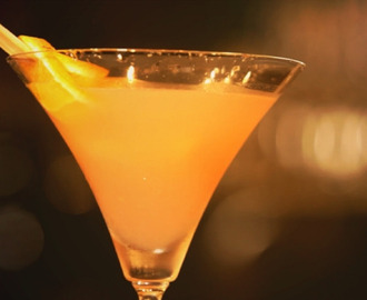 Orange & Pomelo Martini For Your New Year’s Party