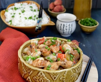 Chinese Style Lychee Chicken