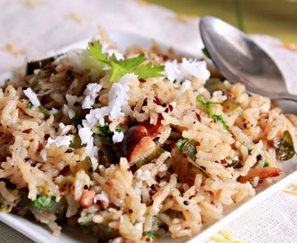 Vellarikka Masala Bhath, Cucumber Masala Rice