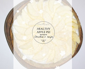 My healthy apple pie