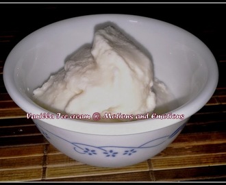 Vanilla Ice Cream/ How to make Vanilla Ice cream at home/ Homemade Vanilla Ice cream / Quick Vanilla Ice cream