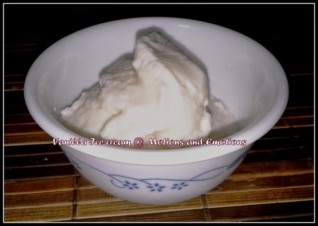 Vanilla Ice Cream/ How to make Vanilla Ice cream at home/ Homemade Vanilla Ice cream / Quick Vanilla Ice cream