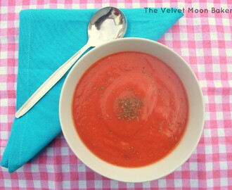 Easy Tomato & Basil Soup