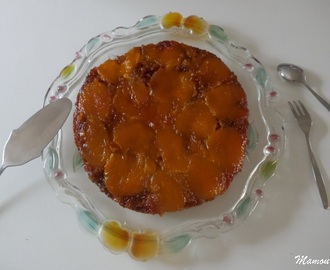Gâteau renversé aux abricots