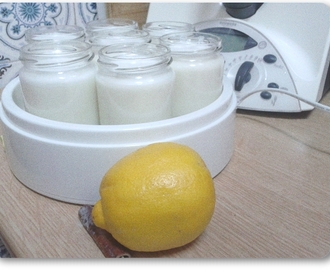 iogurtes de limão e canela