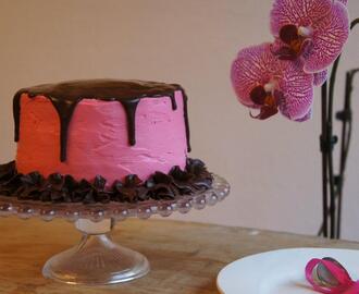 Layer Cake de Fresa y Chocolate