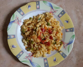Indian style Vegetable Pasta