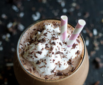 Frozen Hot Chocolate Breakfast Smoothie