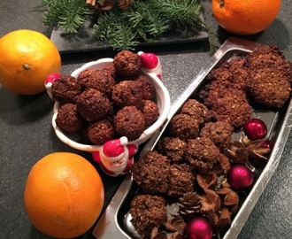 Søde og sunde kikærtekugler med smagen af jul!