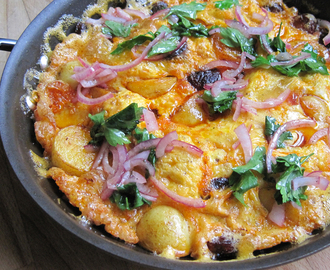 Potato and Chorizo Omelette - Jamie Oliver Recipe