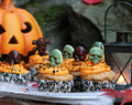 Halloween snacks: Gulrotcupcakes med ostekrem - uten sukker og gluten!