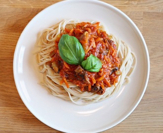 Spagetti bolognese med Raske Retter