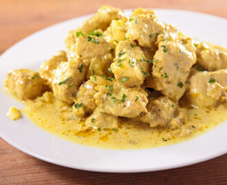 PALEO: Kyckling i currysås