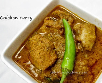 Kerala  Chicken Curry / Nadan chicken curry | Step wise pictures