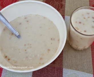 Nombu Kanji/Rice and Lentil Porridge