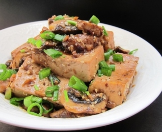 Spicy Tofu with Mushrooms Recipe for Meatless Monday