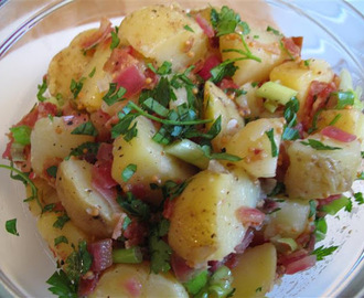 Receita de Salada De Batatas Para Churrasco - Pilotando Fogão