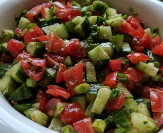 Moroccan Salad- Tomato & Cucumber