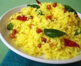 Lemon Rice - Simple South Indian Dish