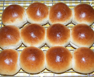 Zachte witte broodjes (Tang Zhong methode)