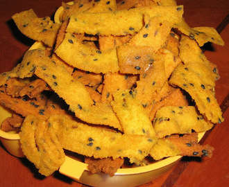 Ribbon pakoda / ola pakoda / Easy to make diwali snacks