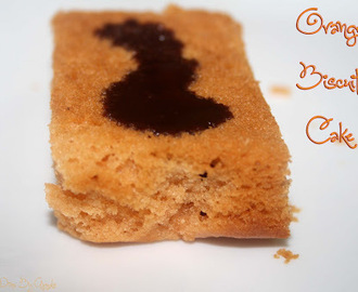 Orange Biscuit cake
