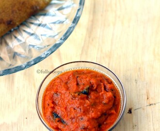 Red Chutney for Idli and Dosa