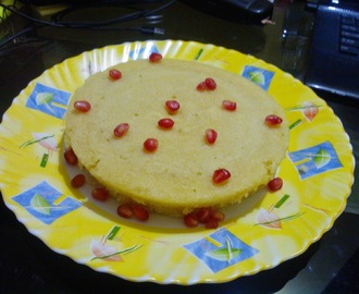 Microwave Eggless Sponge Cake