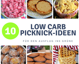 10 Low Carb Picknick-Ideen für den Ausflug ins Grüne