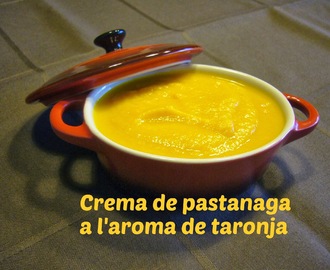 Crema de pastanaga a l'aroma de taronja