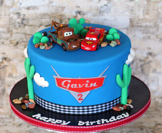 Cars Inspired Cake