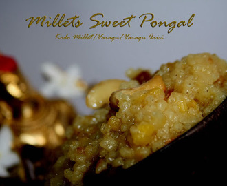Millets Sweet Pongal
