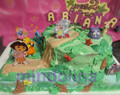 Tarta Dora exploradora para Ariana