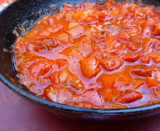 chorizo and pepper stew