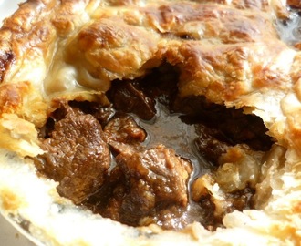 Baby it's cold outside . . . so welcome to a warm pie embrace! a traditional steak and ale pie