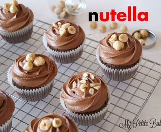 Cupcakes de Nutella y Avellanas (Tiernos y deliciosos)