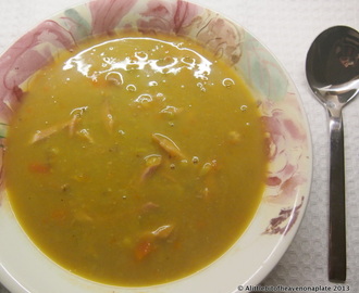 Pea and ham soup - recipe