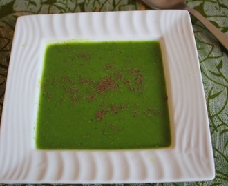 Spinach Soup Recipe / Palak Soup Recipe / Keerai Soup Recipe / Cream of Spinach Soup Recipe